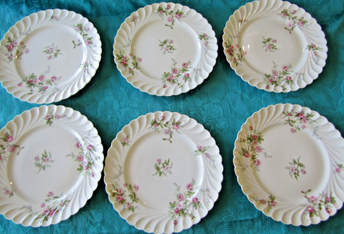 Assiettes plates porcelaine - plates,