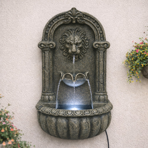 Fontaine murale extérieure - fontaine,