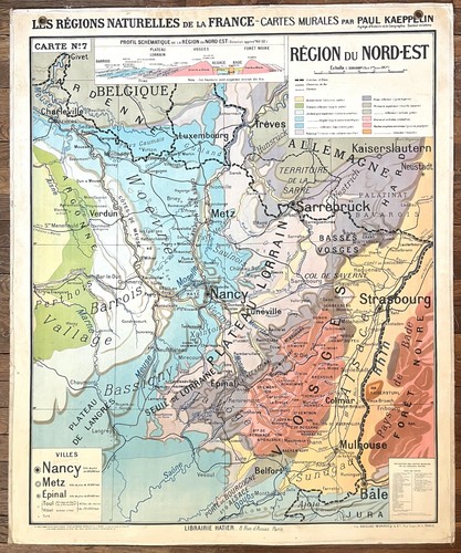 Ancienne carte hatier - ancienne,