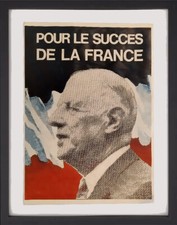 Poster retro "De Gaulle"