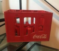 ANCIEN CASIER CAISSE PLASTIQUE COCA COLA 24x33cl "COKE" VINTAGE