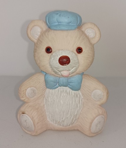 Figurine pouet ourson - pouet, vintage