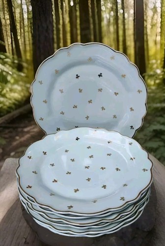 Assiettes plates porcelaine - assiettes,