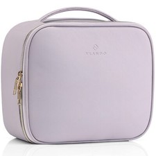 Trousse à Maquillage Femme Voyage Imperméable Vanity Valise Étanche avec Pinc...