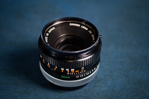 Objectif canon 50mm - objectif, fd