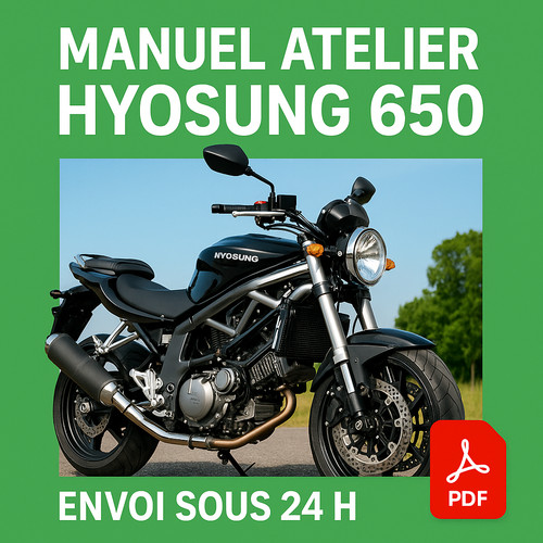 Manuel atelier hyosung 650 - hyosung,