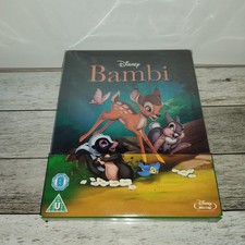 Disney Bambi (1942) Steelbook EMBOSSED ZAVVI [Blu-ray] - BON ÉTAT