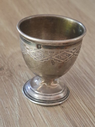 Petit coquetier argent - petit,