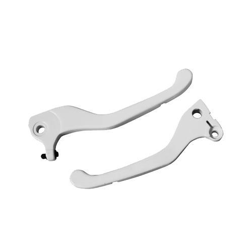 Paire leviers frein blanc - paire, mbk