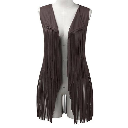 Femmes glands frange gilet - femmes,