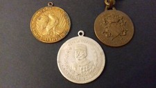 MEDAILLES LOT DE 3