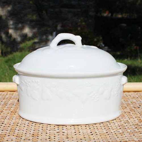 Terrine ovale porcelaine - ovale, de