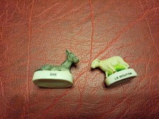 2 Fèves La Crèche Animaux