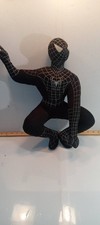 Black spiderman plush feet - black,