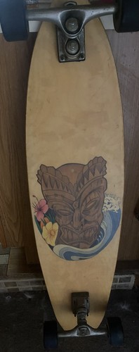 Longboard tribal wave custom - wave,