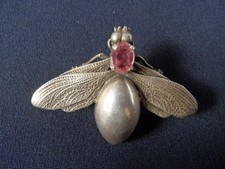 Broche insecte signé  JL Jean-Louis BLIN