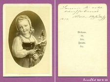 CDV JOUETS ANCIENS : FILLETTE