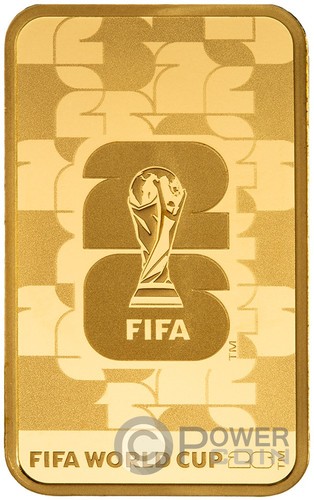 FIFA WORLD CUP 26 5g Lingot Or