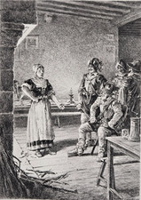 Eau forte - 1892 : A