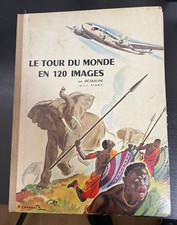 CHOCOLAT MENIER ALBUM D'IMAGES LE TOUR  DU MONDE EN 120 IMAGES  COMPLET DE  1956