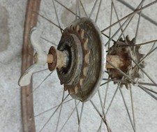 roue arriere 700 retournement cache pignon alu vélo collection ancien eroica