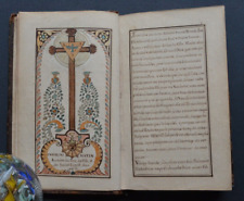 MANUSCRIT. Livre de Prières
