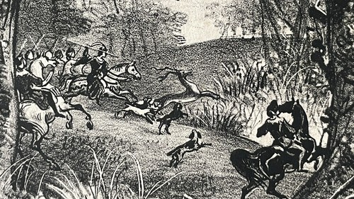Gravure xix ème signée - ème,