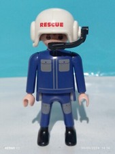 PLAYMOBIL FIGURINE PILOTE DE