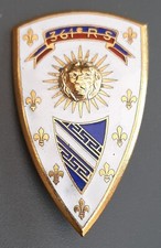 Insigne TRAIN SANTE ETC... 361° RS Régiment des Services ORIGINAL émail AB G1935