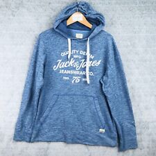 Jack & Jones sweat à capuche homme taille M/L 72% poly 28% coton mans hoodie
