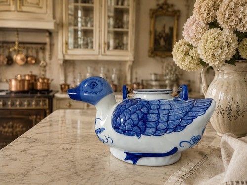 Théière canard porcelaine - canard, en