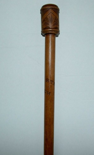 Ancienne canne tout - bois, de