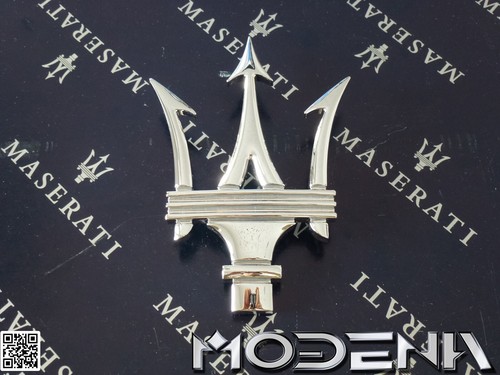 Maserati emblème grille - maserati, de