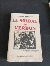Livre Le Soldat De Verdun Jacques Pericard
