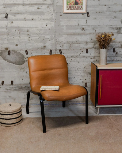 Jakob fauteuil en - en, skaï