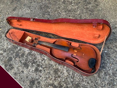 Ancien violon restaurer - à, restaurer,
