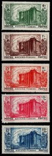 KOUANG-TCHEOU : RÉVOLUTION n° 120 à 124, Neufs * = Cote 80 € / Timbres COLONIES