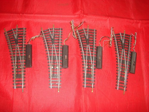 Jouef lot 4 aiguillages - jouef,