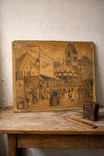 Affiche ancienne faces - affiche, 2