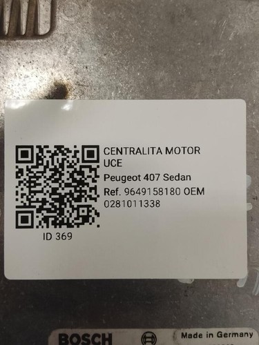 0281011338 boîtier moteur - , uce