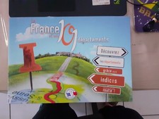 JEU DE SOCIETE * LA FRANCE ET SES 101 DÉPARTEMENTS *  COMPLET TRES BON ETAT