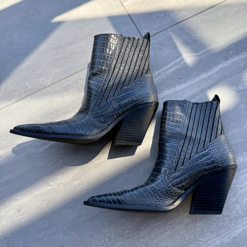Zara women black - zara, croc