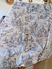 Tissu MARIGNAN  Toile de Jouy