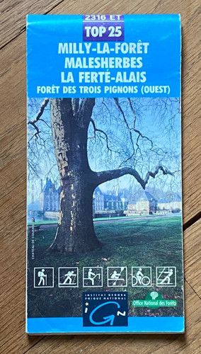 Carte ign top 25000 - ign, 2316