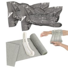 Bandage israélien Bandages élastiques d'urgence 2 pièces 4 in Bandage militai...