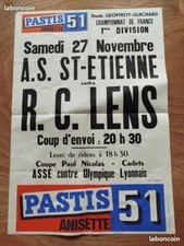 Affiche Match AS St-Etienne