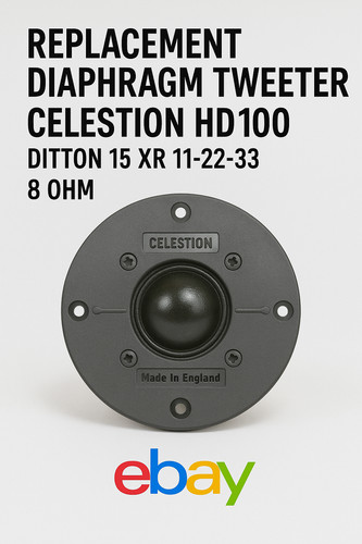 Replacement diaphragm tweeter - diaphragm,