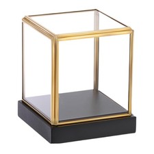 Vitrine transparente avec couvercle amovible pour poupées, modèles et