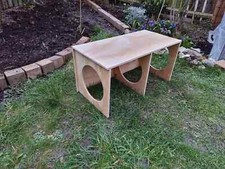 Lapin Cochon d'Inde Secret Peep Shed Tunnel à 2 chambres Peek a boo house