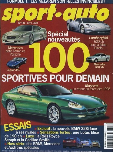 Sport auto 435 1998 bmw - sport, n°435